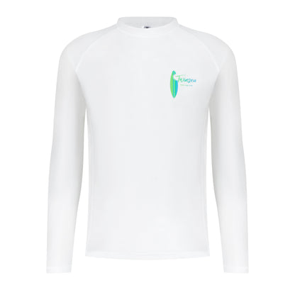 White Rash Guard